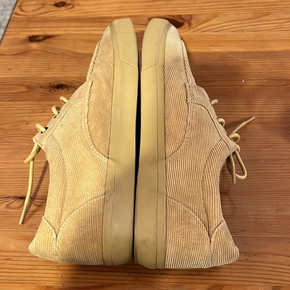 ASOS 4828 loafer tan lace up corduroy shoes - Picture 10 of 12